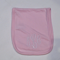 BLOOPER KIDS: Monogrammed Baby Terry Burp Cloth