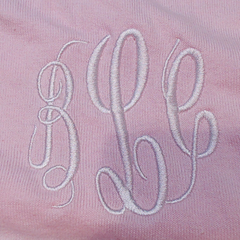 BLOOPER KIDS: Monogrammed Baby Terry Burp Cloth