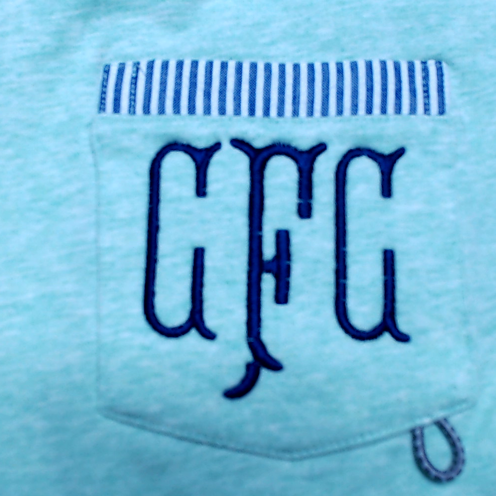 BLOOPER KIDS: Monogrammed Kids Long Sleeve Dockside Shirt