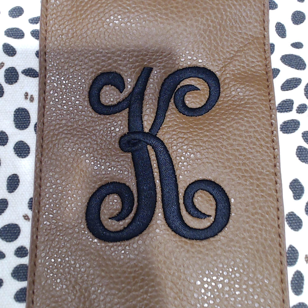 BLOOPER BAG: Monogrammed Leopard Tote Bag