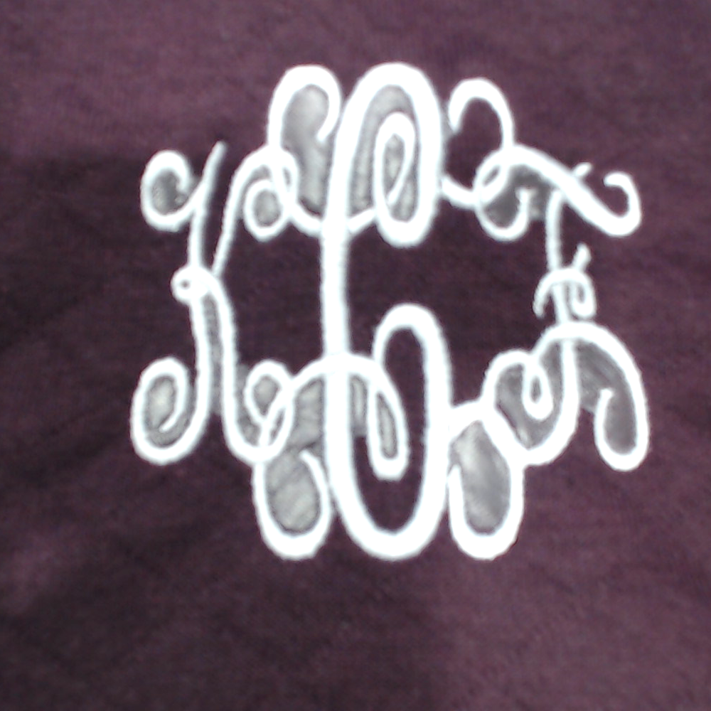 BLOOPER KIDS: Monogrammed Kids Quilted Pullover