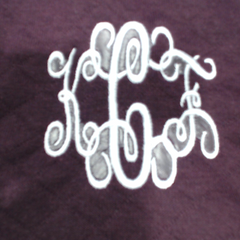 BLOOPER KIDS: Monogrammed Kids Quilted Pullover