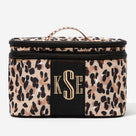 Monogrammed Train Case | Classic Cheetah