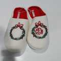 BLOOPER SHOES: Monogrammed Slippers