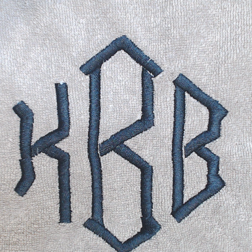 BLOOPER SWIM: Monogrammed Terry Cover Up