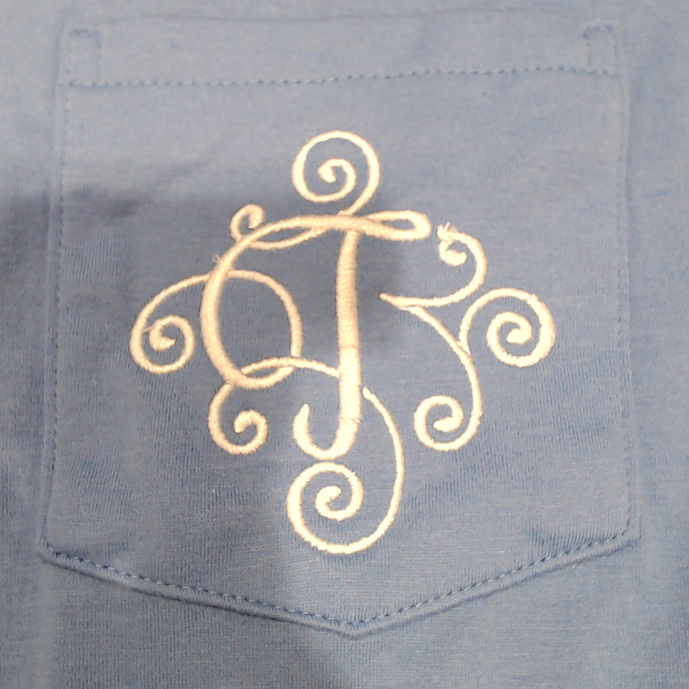 BLOOPER CLOTHING: Monogrammed Faith Shirt