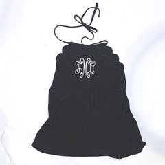 BLOOPER SWIM: Monogrammed High Neck Tankini