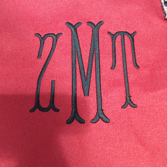 BLOOPER BAG: Monogrammed Tote Bag
