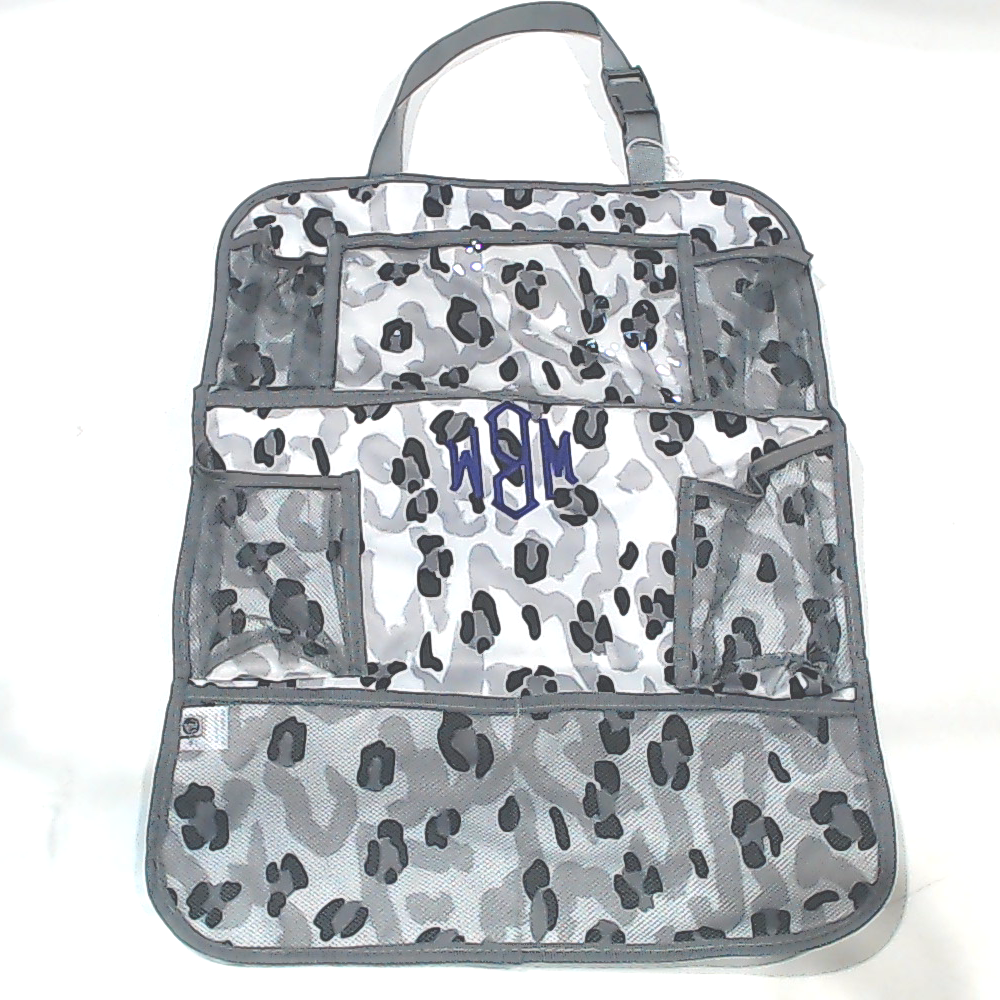 BLOOPER ACCESSORY: Monogrammed Seat Organizer