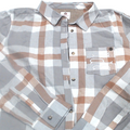 BLOOPER CLOTHING: Monogrammed Plaid Layering Tunic
