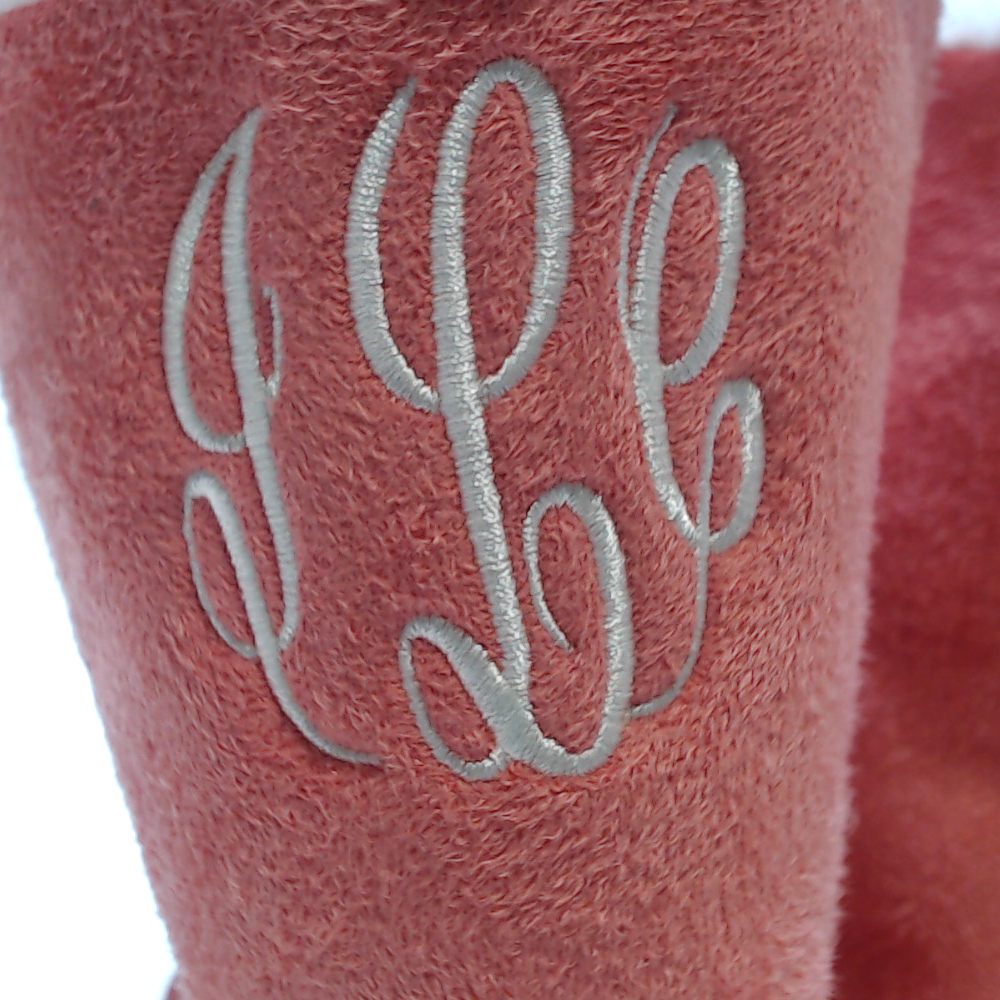 BLOOPER KIDS: Monogrammed Kids Sherpa Tie Booties