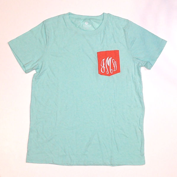 BLOOPER CLOTHING: Monogrammed Pocket T-Shirt