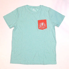 BLOOPER CLOTHING: Monogrammed Pocket T-Shirt