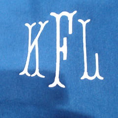 BLOOPER CLOTHING: Monogrammed Quarter Zip Sweatshirt
