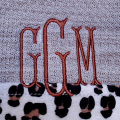 BLOOPER ACCESSORY: Monogrammed Bible Carrier