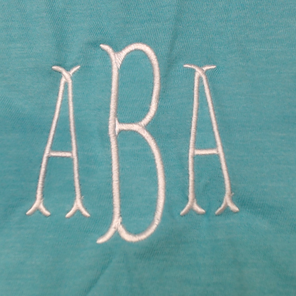 BLOOPER CLOTHING: Monogrammed Scalloped Tank Top