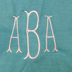 BLOOPER CLOTHING: Monogrammed Scalloped Tank Top