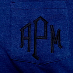 BLOOPER CLOTHING: Monogrammed Long Sleeve Shirt