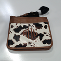 BLOOPER BAG: Monogrammed Saddlebag