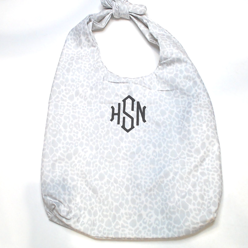 BLOOPER BAG: Monogrammed Hobo Bag