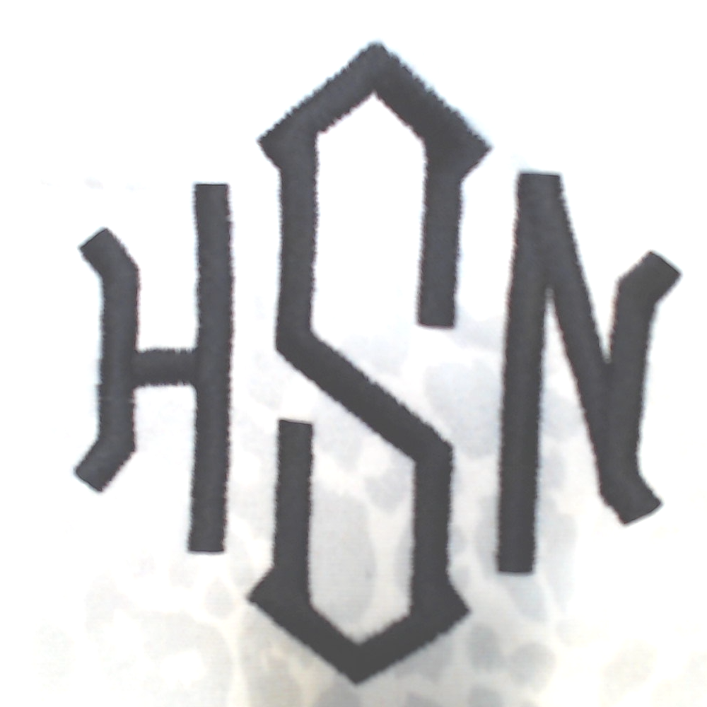 BLOOPER BAG: Monogrammed Hobo Bag