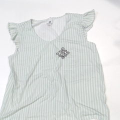 BLOOPER CLOTHING: Monogrammed Ruffle Pajamas