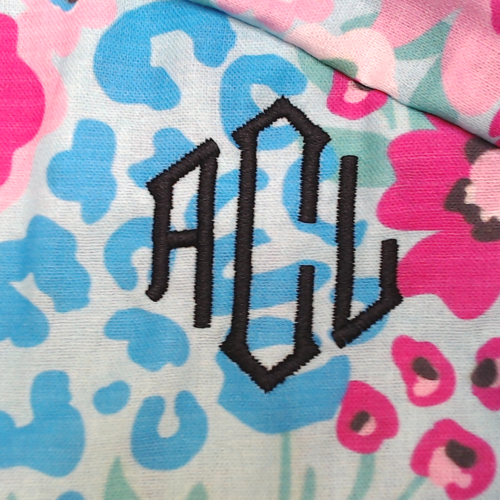 BLOOPER ACCESSORY: Monogrammed Scrub Cap