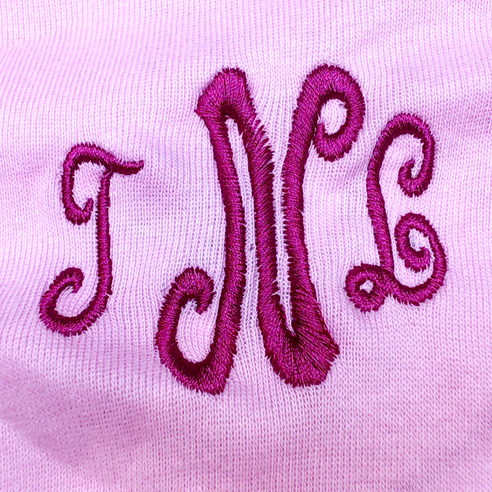 BLOOPER KIDS: Monogrammed Baby Layette Gown