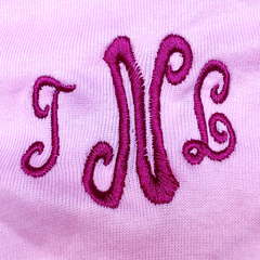 BLOOPER KIDS: Monogrammed Baby Layette Gown