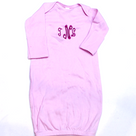BLOOPER KIDS: Monogrammed Baby Layette Gown