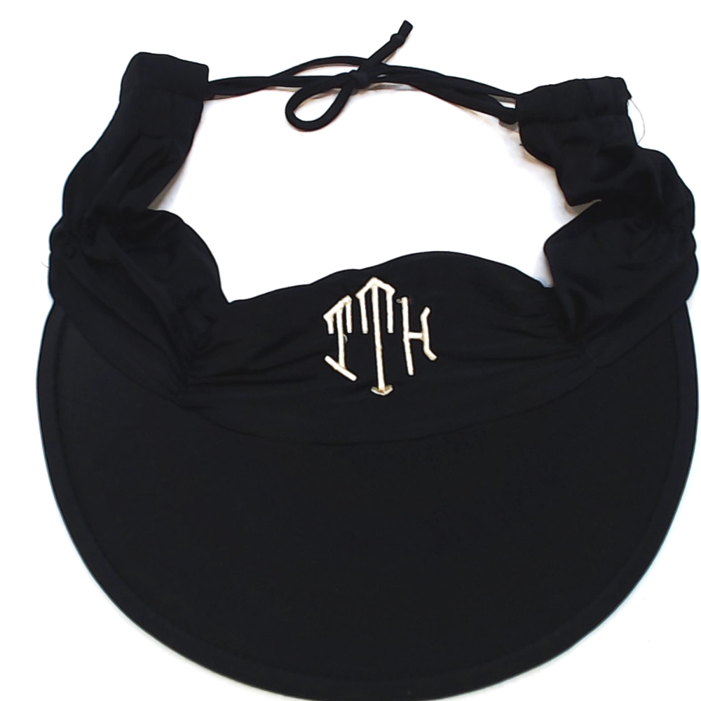 BLOOPER SWIM: Monogrammed Swim Visor