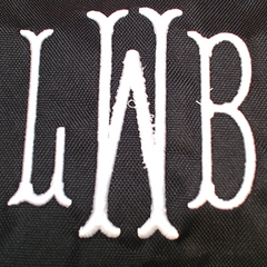 BLOOPER BAG: Monogrammed Yoga Mat Bag