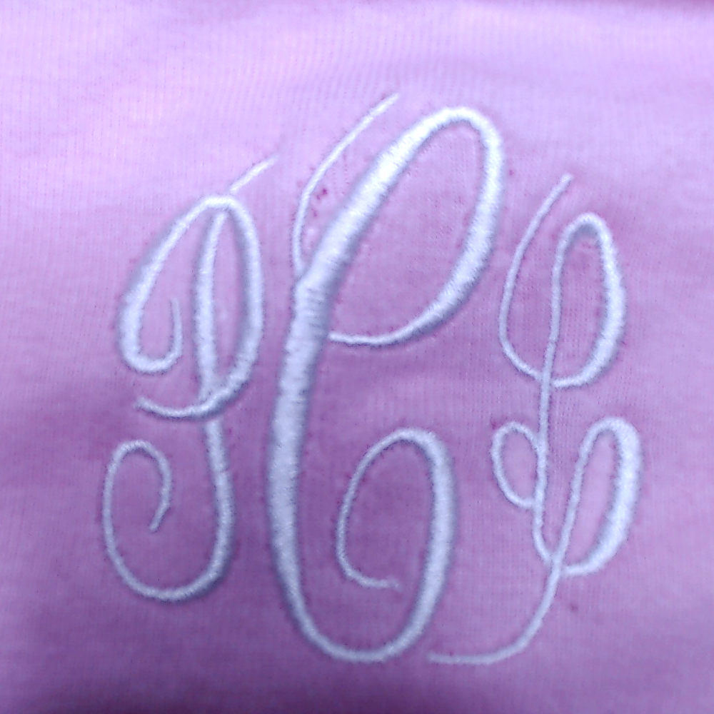 BLOOPER KIDS: Monogrammed Baby Layette Gown