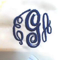 BLOOPER KIDS: Monogrammed Girls Hair Bow