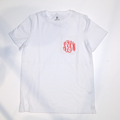 BLOOPER CLOTHING: Monogrammed Pocket T-Shirt