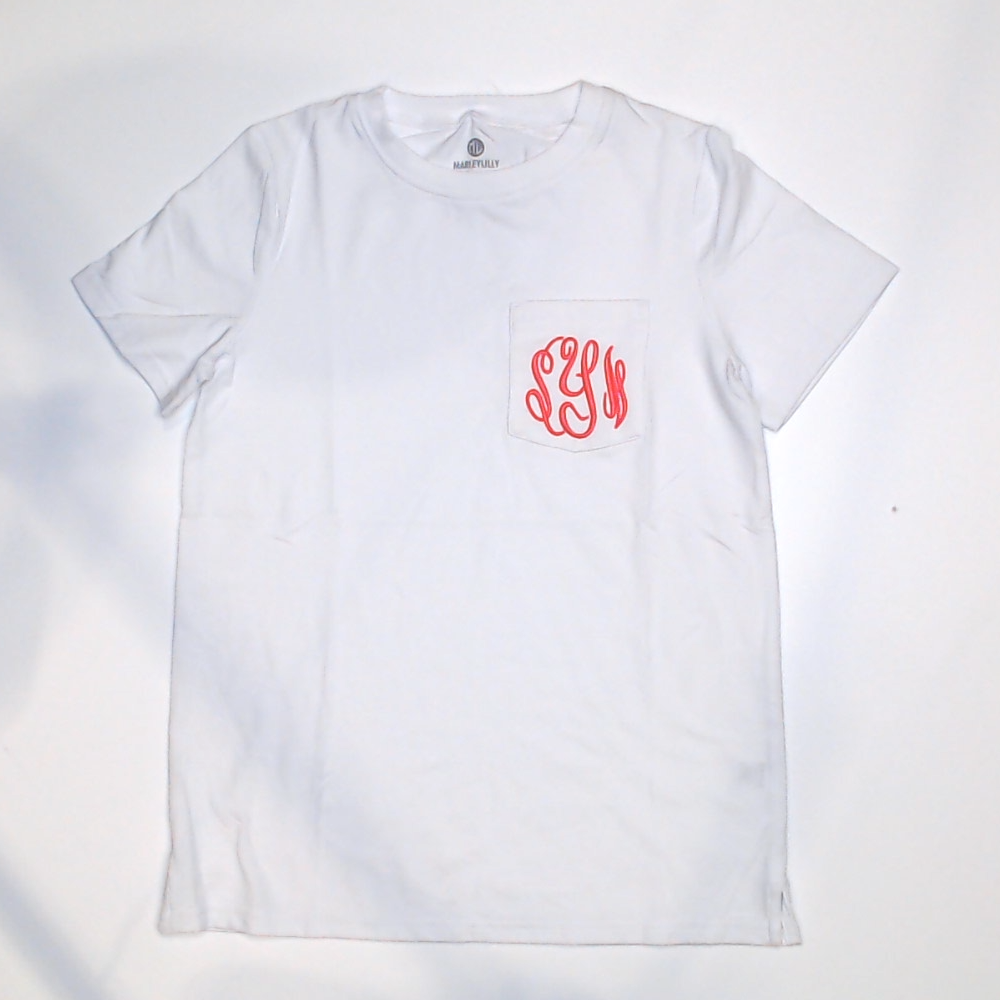 BLOOPER CLOTHING: Monogrammed Pocket T-Shirt