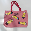 BLOOPER BAG: Monogrammed Sequin Tote Bag