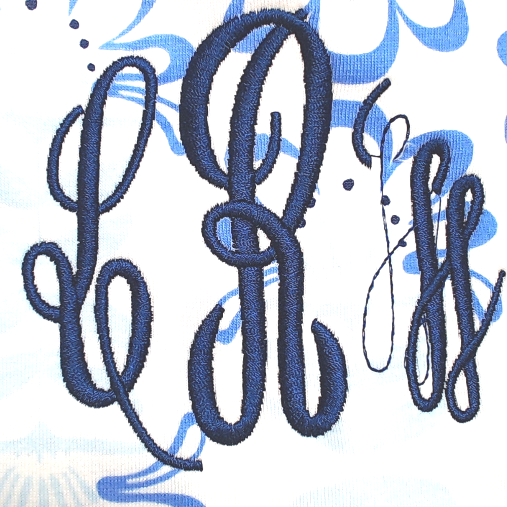 BLOOPER SWIM: Monogrammed Nantucket Cover Up