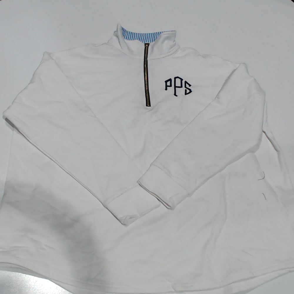 BLOOPER CLOTHING: Monogrammed Quarter Zip Sweatshirt