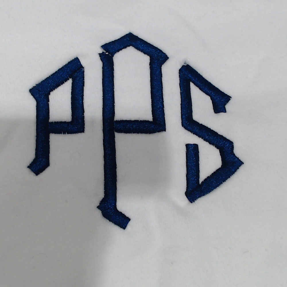BLOOPER CLOTHING: Monogrammed Quarter Zip Sweatshirt