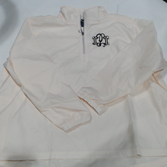 BLOOPER CLOTHING: Monogrammed Windbreaker Pullover