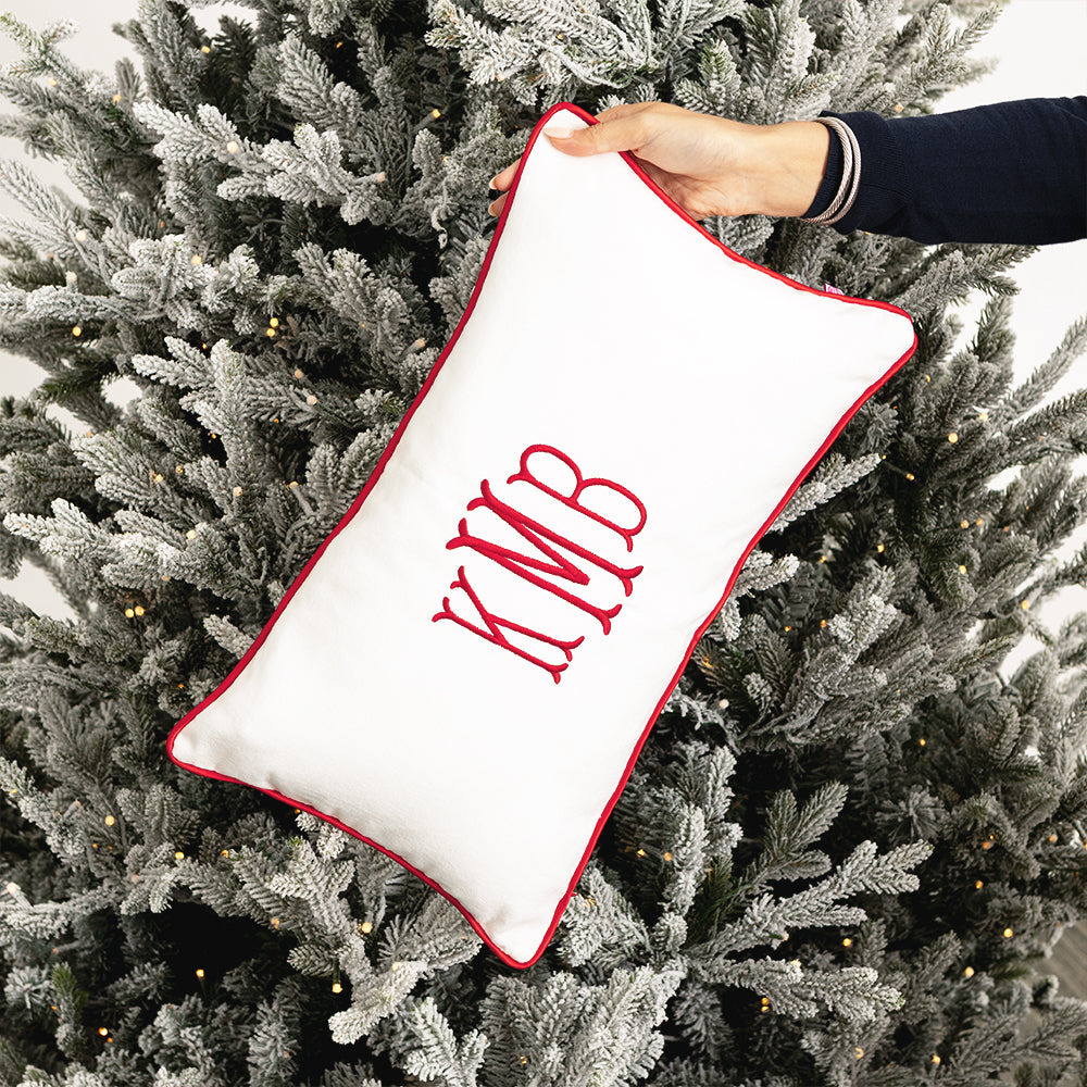 christmas pillow case set with christmas tree