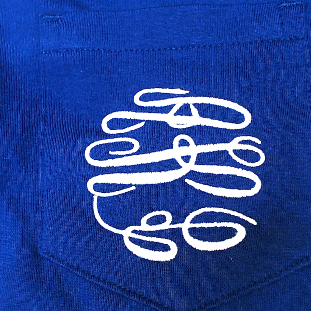 BLOOPER CLOTHING: Monogrammed Short Sleeve Shirt