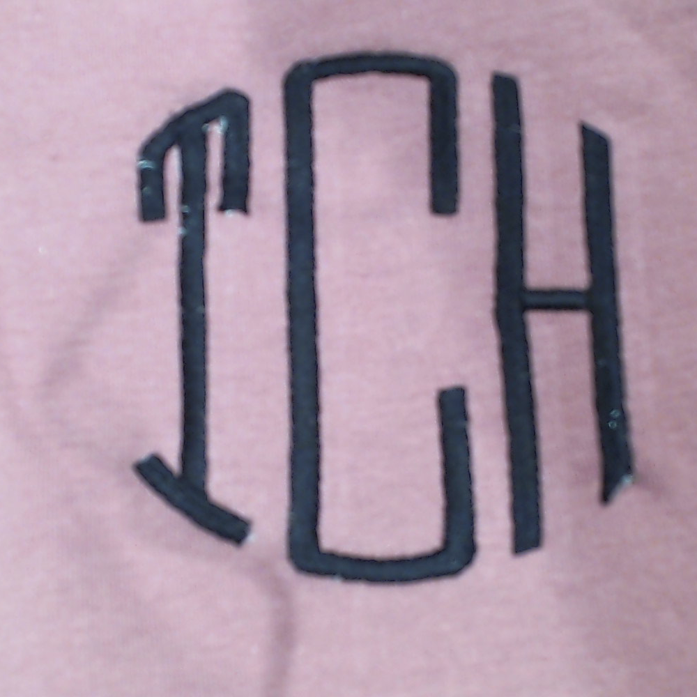 BLOOPER CLOTHING: Monogrammed Quarter Zip Sweatshirt