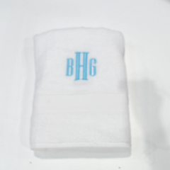 BLOOPER SWIM: Monogrammed Bath Towel