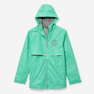 Monogrammed New England Rain Jacket | Mint