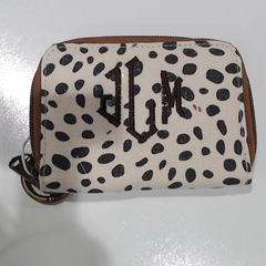 BLOOPER ACCESSORY: Monogrammed Keychain Wallet