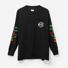 Monogrammed Christmas Sweatshirt | Black
