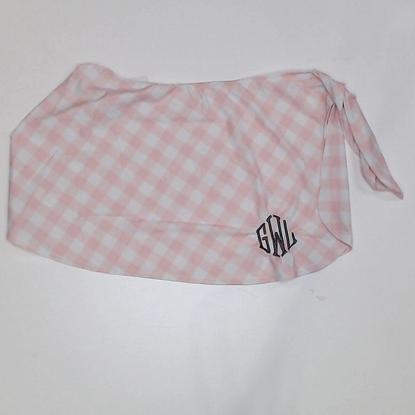 BLOOPER SWIM: Monogrammed Sarong