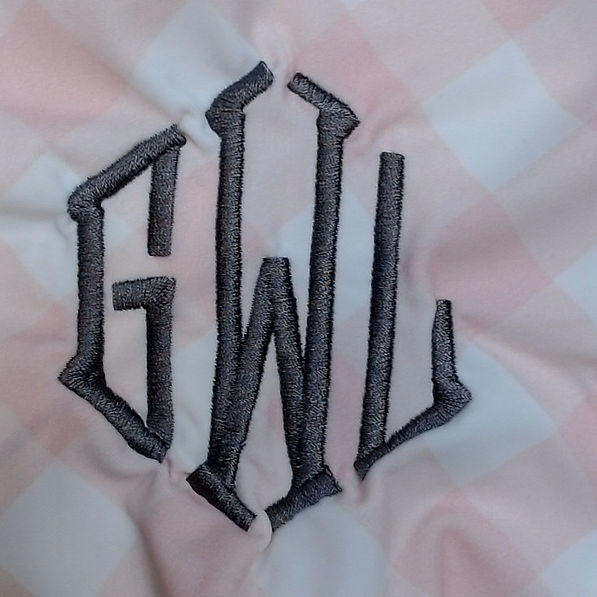 BLOOPER SWIM: Monogrammed Sarong